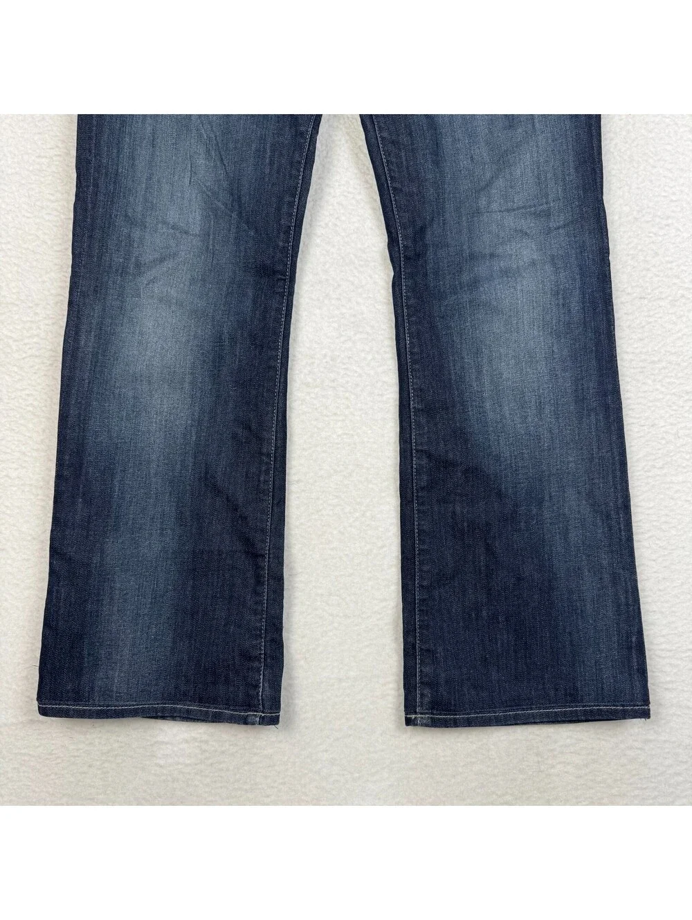 Y2K 7 For All Mankind Bootcut Mens 33x30 Dark Wash Stretch Denim Jeans 00s